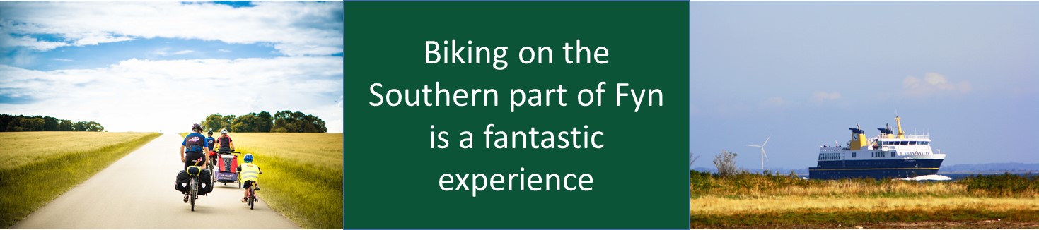 Biking on the Southern part of Fyn is a fantastic experience